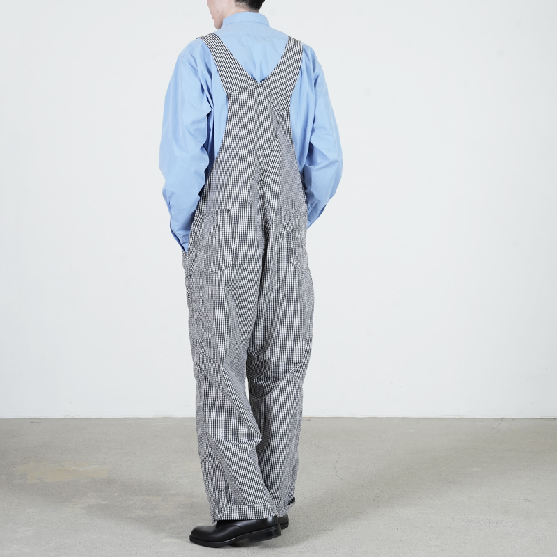 MASTER & Co.(ޥɥ) GINGHAM CHECK NEW OVERALLS