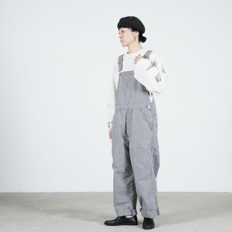 MASTER & Co.(ޥɥ) GINGHAM CHECK NEW OVERALLS