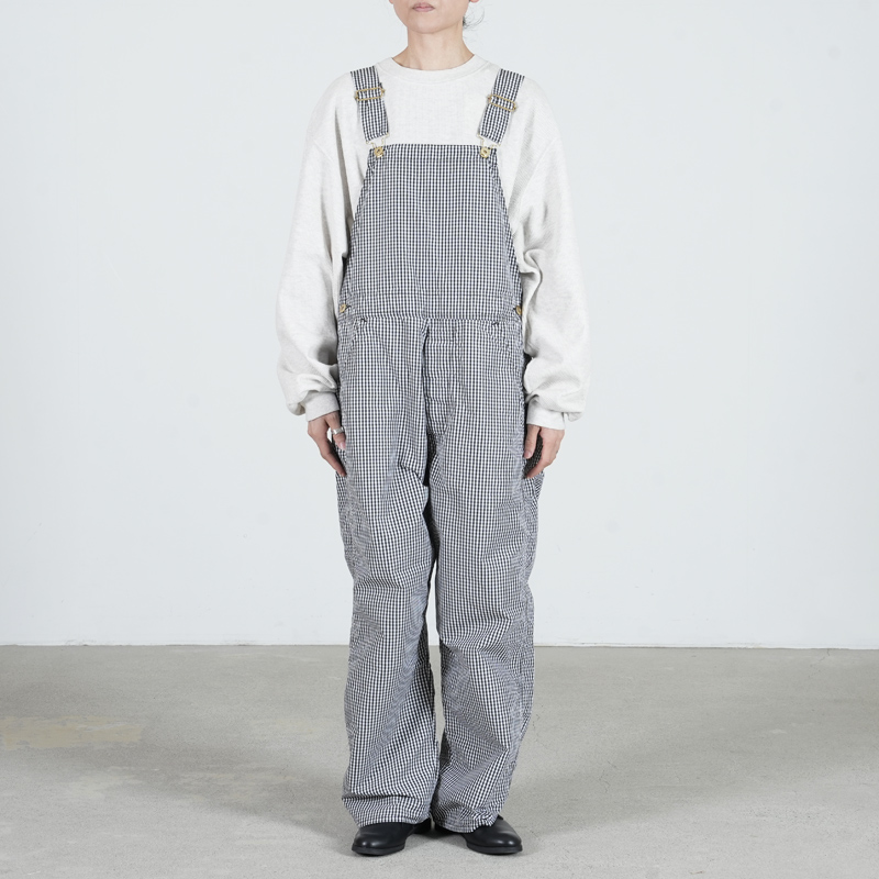 MASTER & Co.(ޥɥ) GINGHAM CHECK NEW OVERALLS