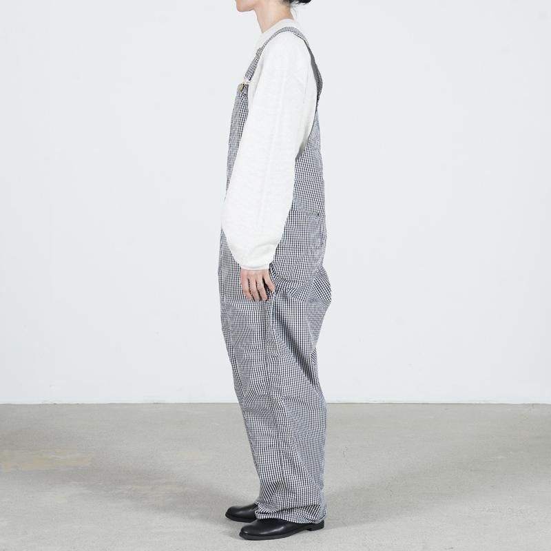 MASTER & Co.(ޥɥ) GINGHAM CHECK NEW OVERALLS