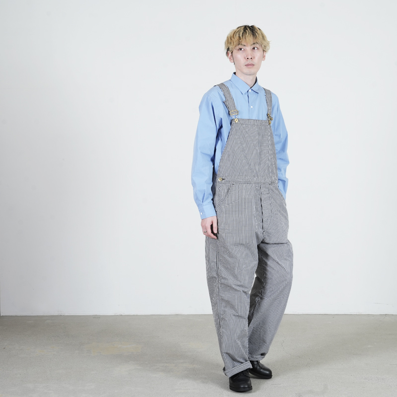 MASTER & Co.(ޥɥ) GINGHAM CHECK NEW OVERALLS