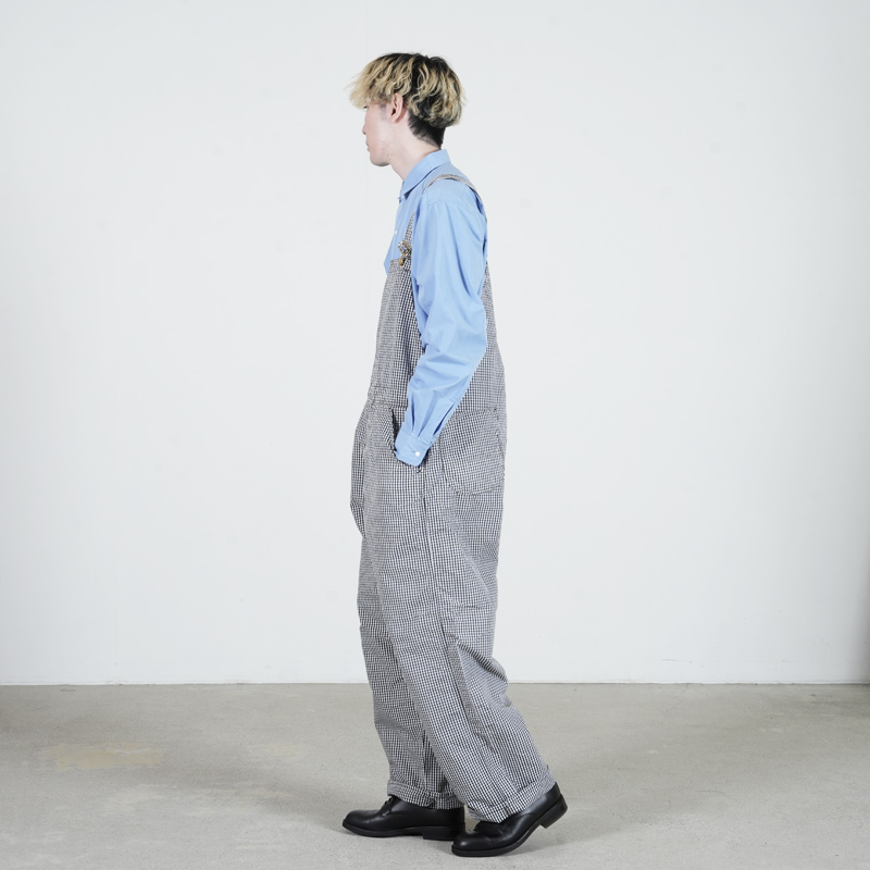 MASTER & Co.(ޥɥ) GINGHAM CHECK NEW OVERALLS