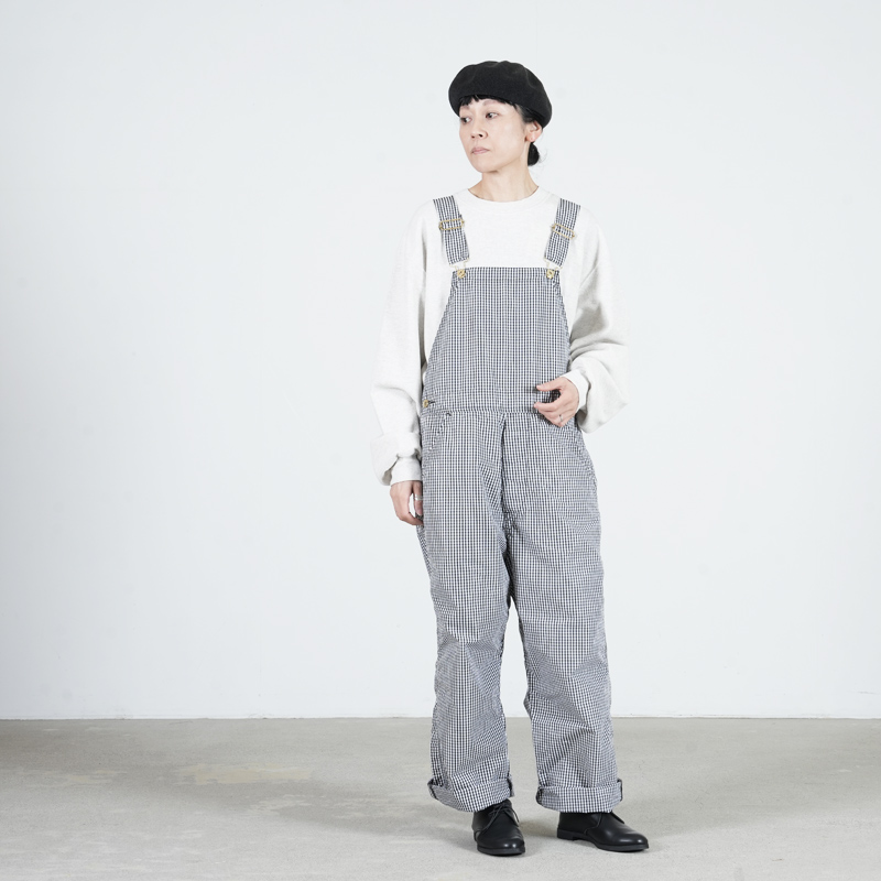 MASTER & Co.(ޥɥ) GINGHAM CHECK NEW OVERALLS