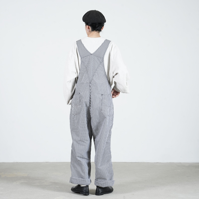 MASTER & Co.(ޥɥ) GINGHAM CHECK NEW OVERALLS