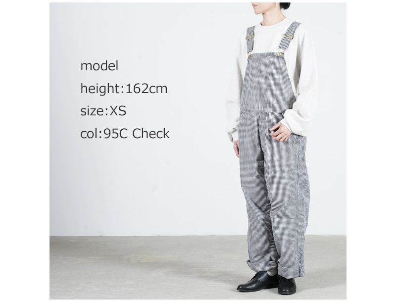 MASTER & Co.(ޥɥ) GINGHAM CHECK NEW OVERALLS