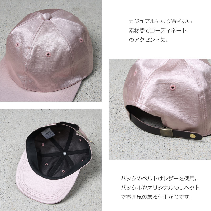 MASTER & Co.(ޥɥ) SATEN PANEL CAP