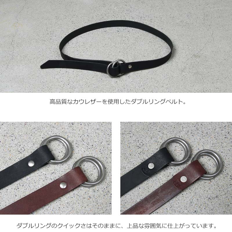 MASTER & Co.(ޥɥ) PUEBLO 24mm DOUBLE RING BELT