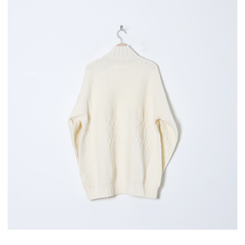 ETS.MATERIAUX(ƥޥƥꥪ) SABA Irish sweater