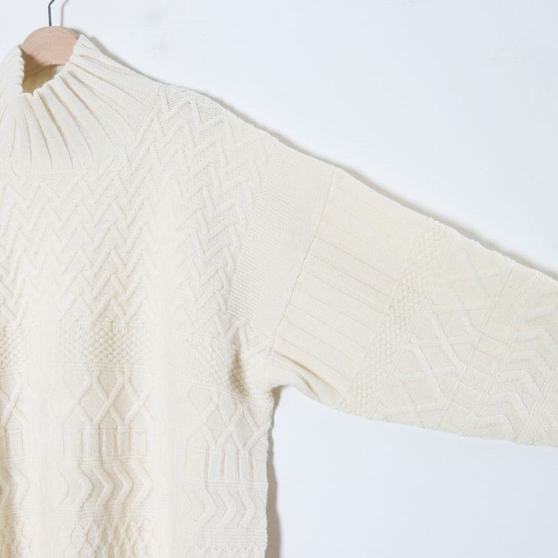 ETS.MATERIAUX(イーティーエスマテリオ) SABA Irish sweater