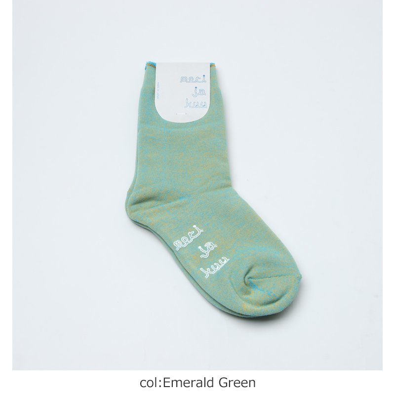 meri ja kuu(メリヤクー) merkki pile パイルソックス