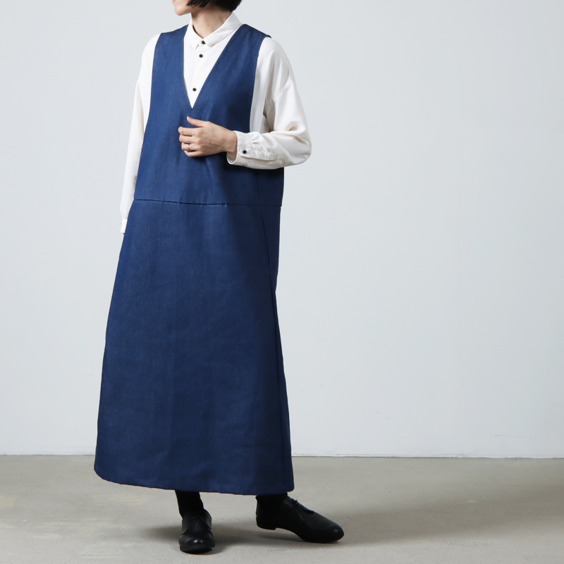MidiUmi (ミディウミ) デニムジャンパースカート