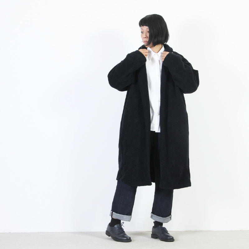 2022年限定カラー ミズイロインド ボアコート mizuiroind - 通販 