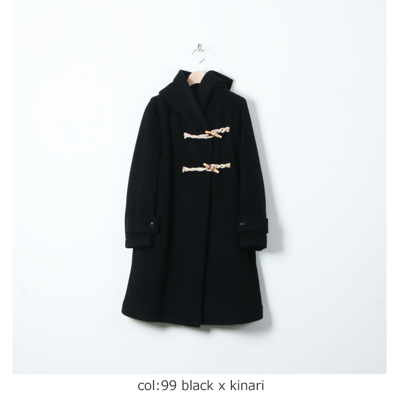 mizuiro ind (ミズイロインド) A line duffle coat / エーライン ...