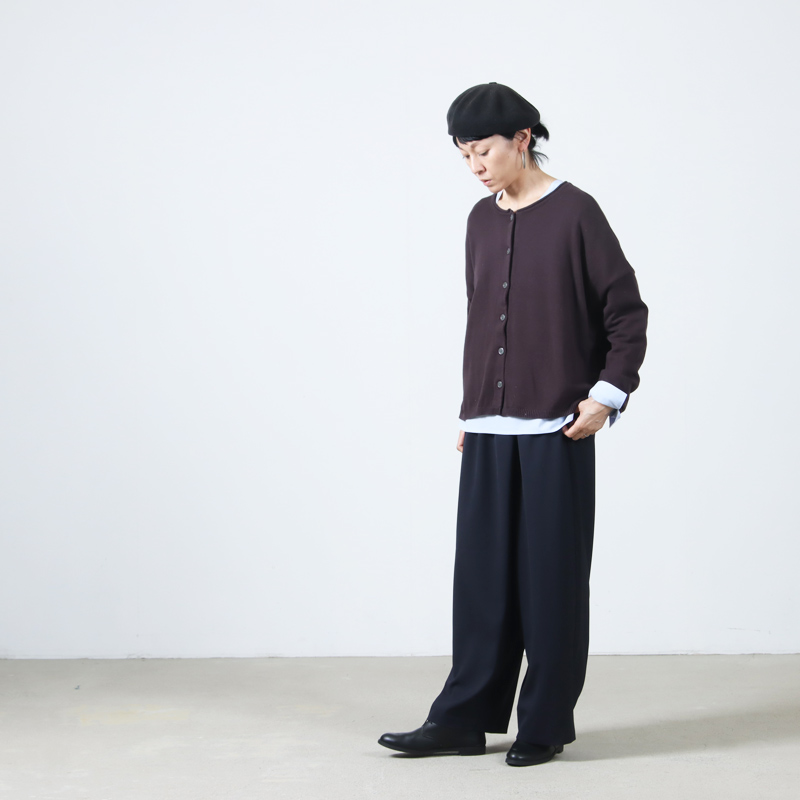 mizuiro ind (ミズイロインド) ラップライクイージーパンツ