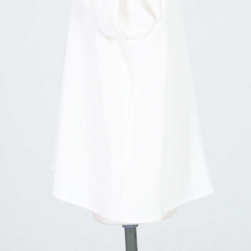 mizuiro ind(ミズイロインド) プリーツカラーシャツプルオーバー