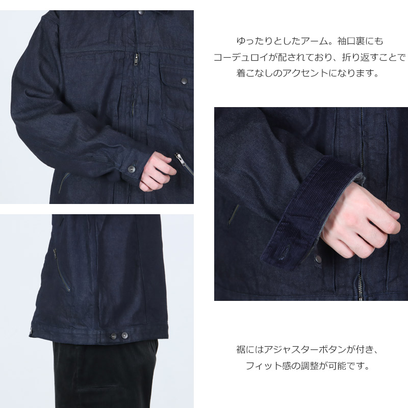 MODMNT(ɥ) ZIP TRUCKER JKT