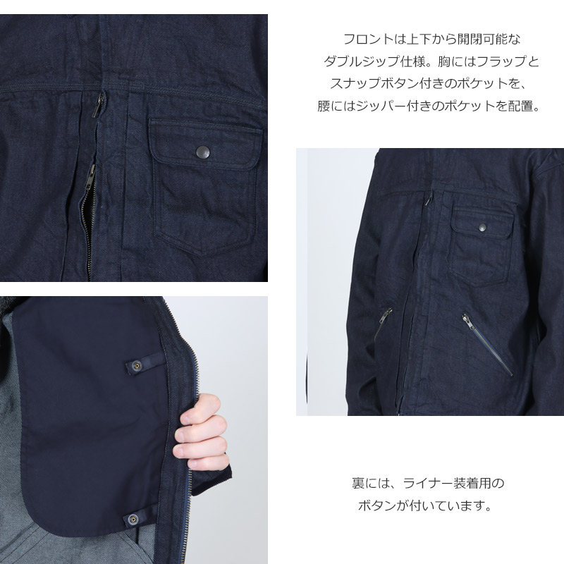 MODMNT(ɥ) ZIP TRUCKER JKT