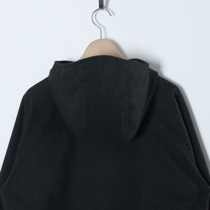 MODMNT(ɥ) TWEED KNIT HOODED SHIRT