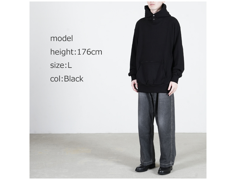 MODMNT(ɥ) HEAVY URAKE SWEAT HOODY