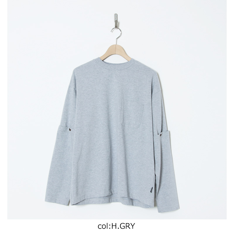 MODMNT(��ɥ���) DETACHABLE L/S TEE