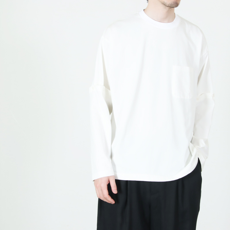 MODMNT(��ɥ���) DETACHABLE L/S TEE