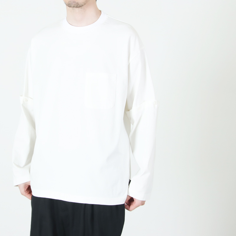 MODMNT(��ɥ���) DETACHABLE L/S TEE
