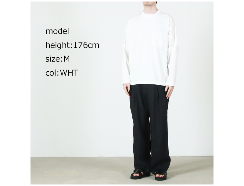 MODMNT(��ɥ���) DETACHABLE L/S TEE