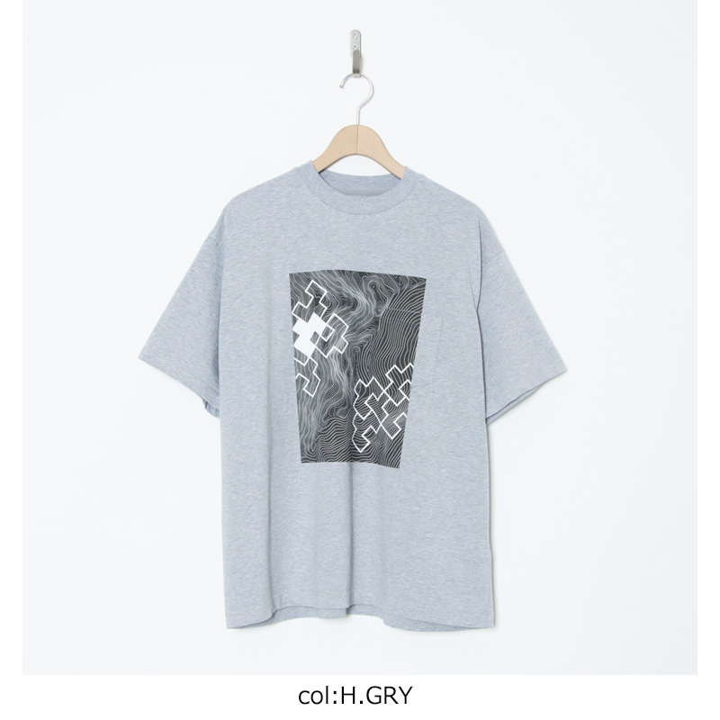 MODMNT(��ɥ���) CONTOUR LINE (NANGA) TEE