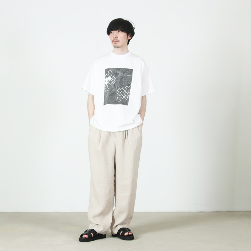 MODMNT(��ɥ���) CONTOUR LINE (NANGA) TEE