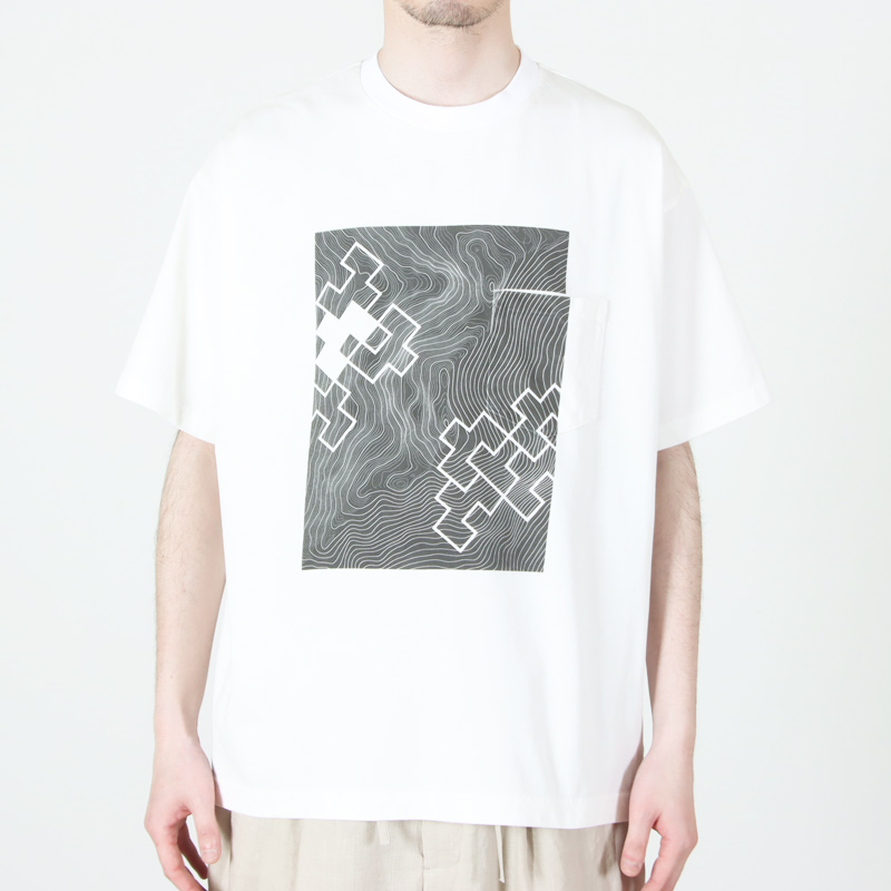 MODMNT(��ɥ���) CONTOUR LINE (NANGA) TEE