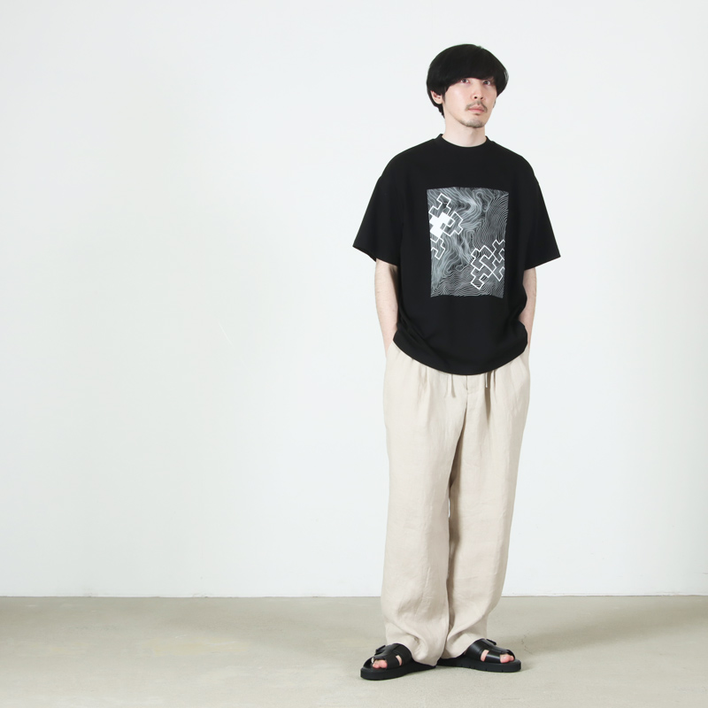 MODMNT(��ɥ���) CONTOUR LINE (NANGA) TEE