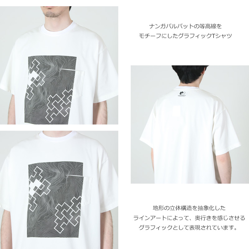 MODMNT(��ɥ���) CONTOUR LINE (NANGA) TEE