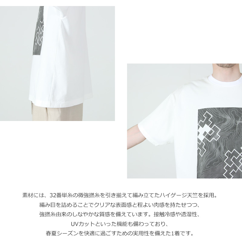 MODMNT(��ɥ���) CONTOUR LINE (NANGA) TEE