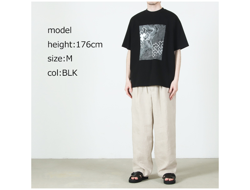 MODMNT(��ɥ���) CONTOUR LINE (NANGA) TEE