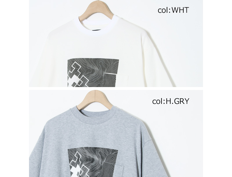 MODMNT(��ɥ���) CONTOUR LINE (NANGA) TEE