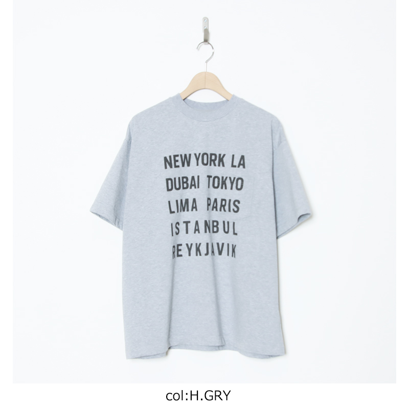 MODMNT(��ɥ���) TOUR CITIES TEE