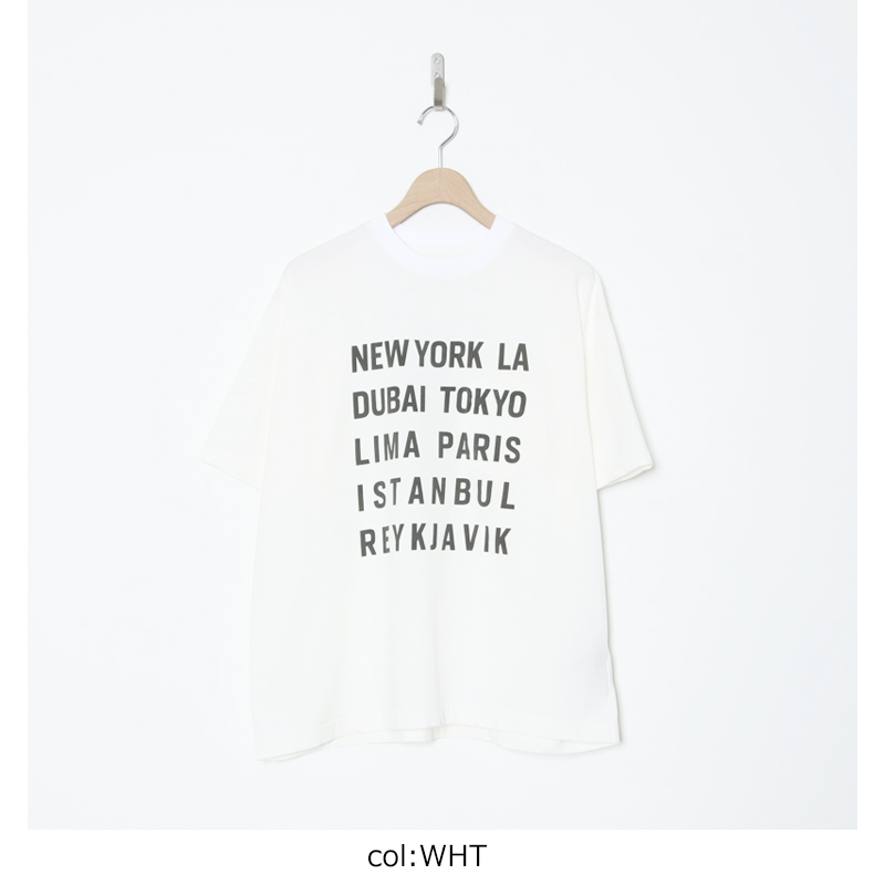 MODMNT(��ɥ���) TOUR CITIES TEE