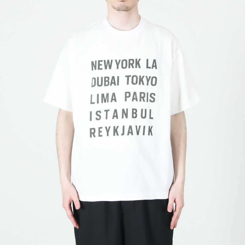 MODMNT(��ɥ���) TOUR CITIES TEE