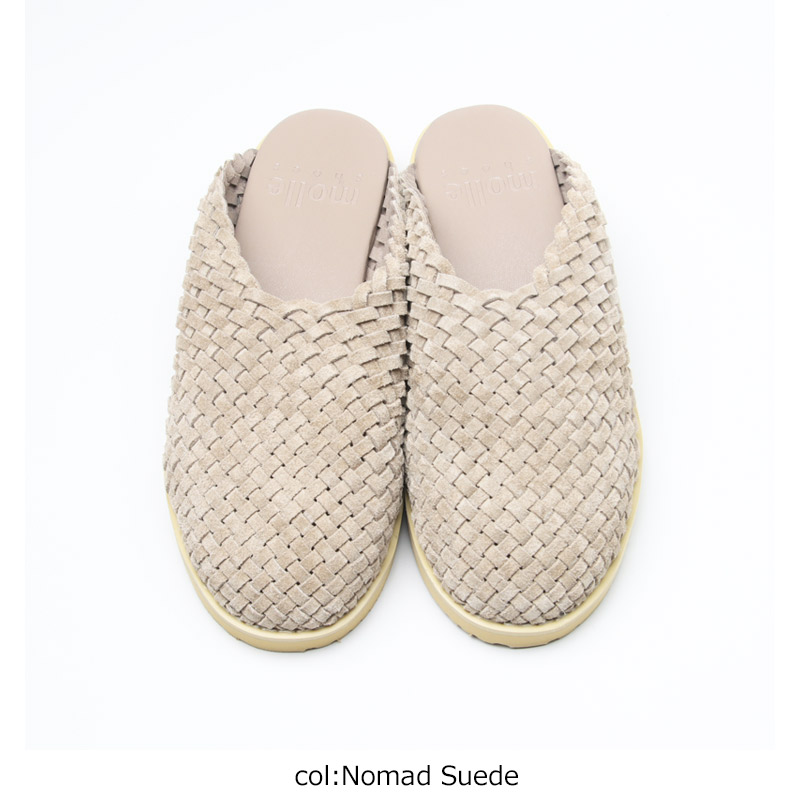 molle shoes(⡼륷塼) WOVEN LEATHER CROG
