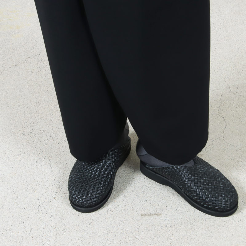 molle shoes(⡼륷塼) WOVEN LEATHER CROG
