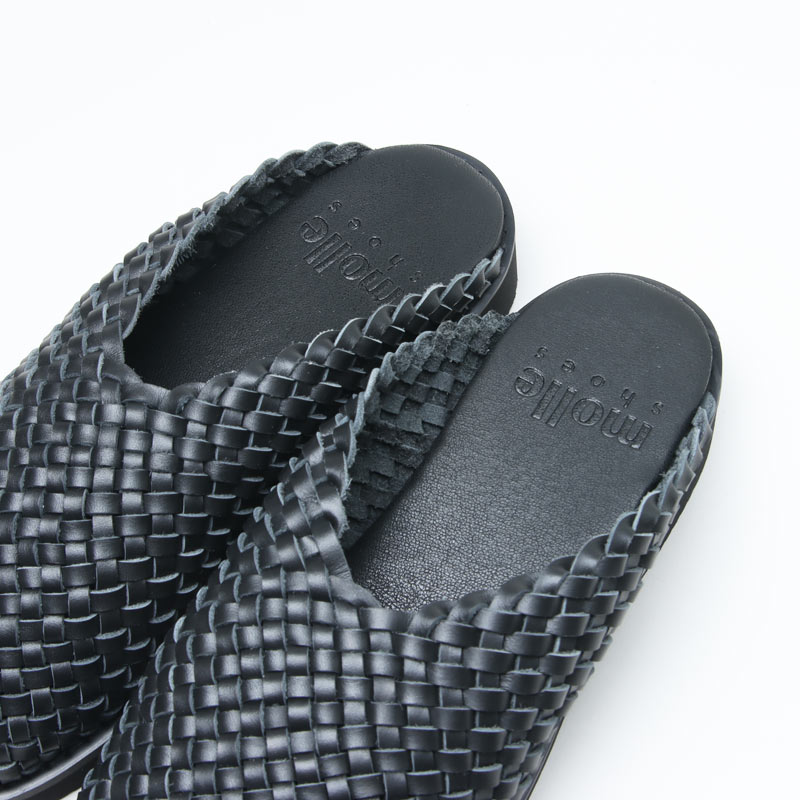 molle shoes(⡼륷塼) WOVEN LEATHER CROG