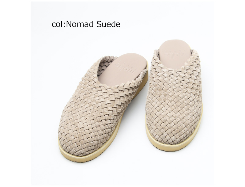 molle shoes(⡼륷塼) WOVEN LEATHER CROG