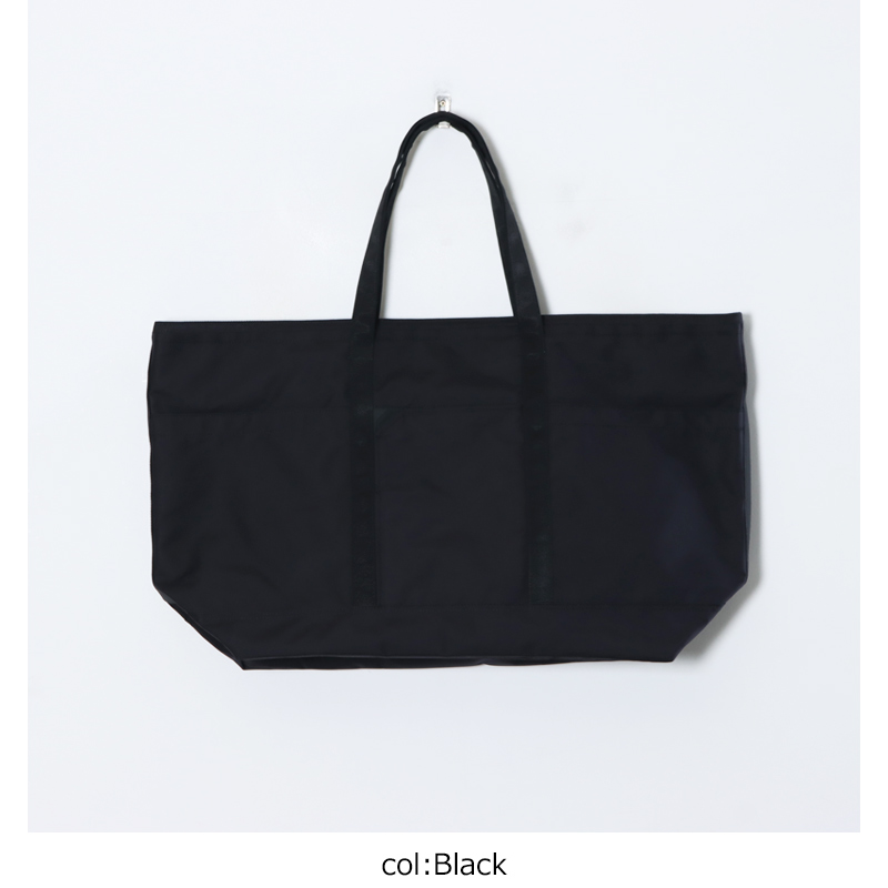 MONOLITH (モノリス) TOTE STANDARD L BLACK / トート スタンダード L