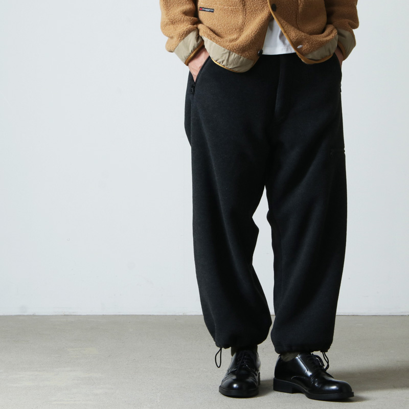 MOUNTAIN EQUIPMENT (マウンテンイクイップメント) RETRO FLEECE WIDE PANTS / レトロフリースワイドパンツ