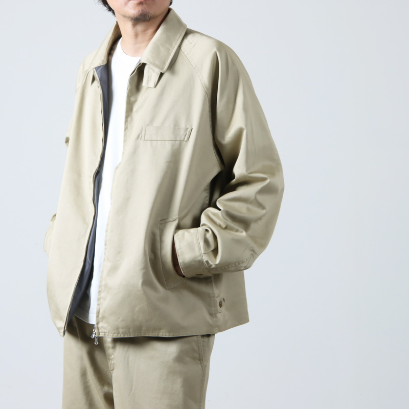 nanamica (ナナミカ) WINDSTOPPER Chino Crew Jacket / ウィンドストッパーチノクルージャケット