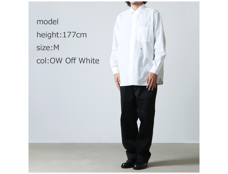 nanamica (ナナミカ) Regular Collar Wind Shirt / レギュラーカラー