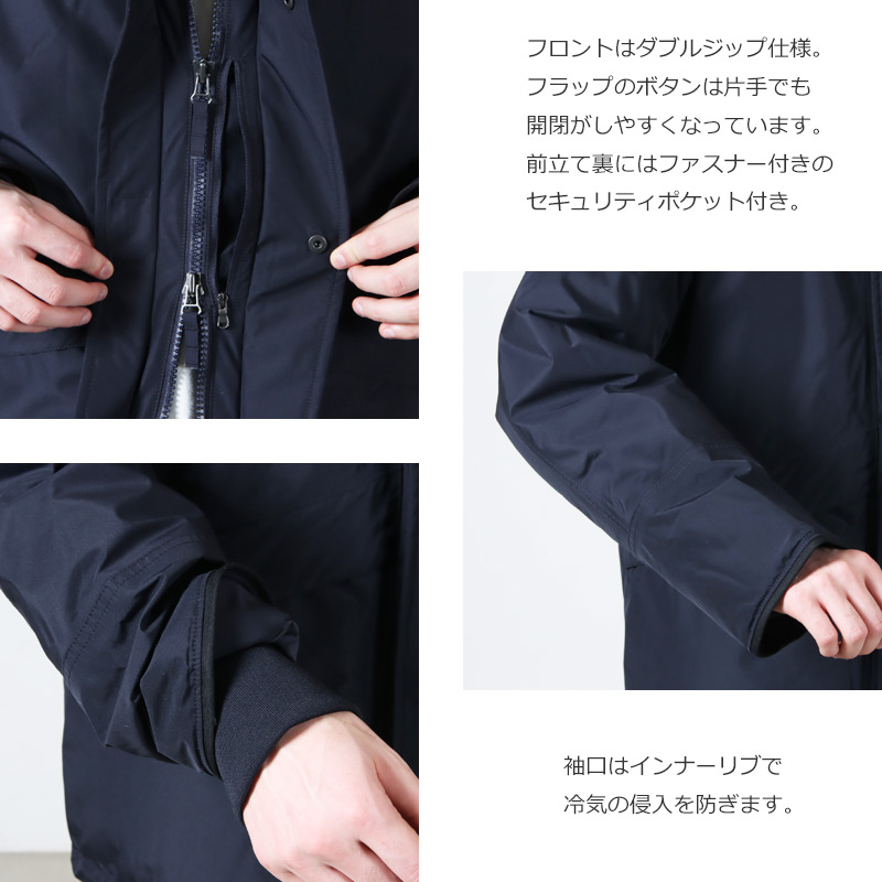 nanamica(ナナミカ) GORE-TEX Short Down Jacket