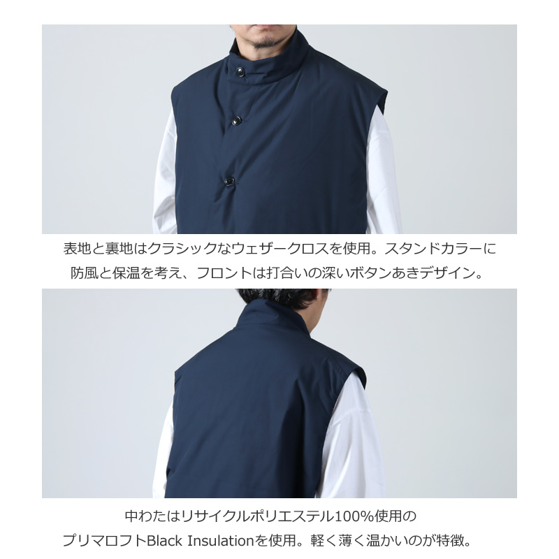 nanamica (ナナミカ) Insulation Vest / インサレーションベスト