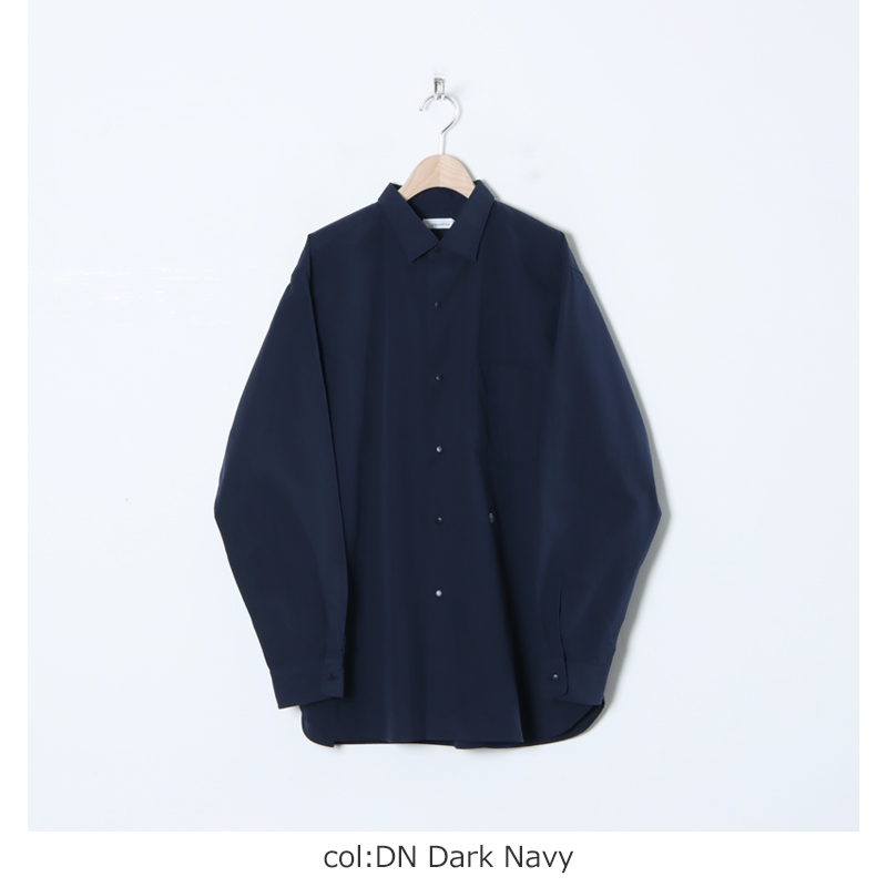 nanamica (ナナミカ) Regular Collar Wind Shirt / レギュラーカラー ...