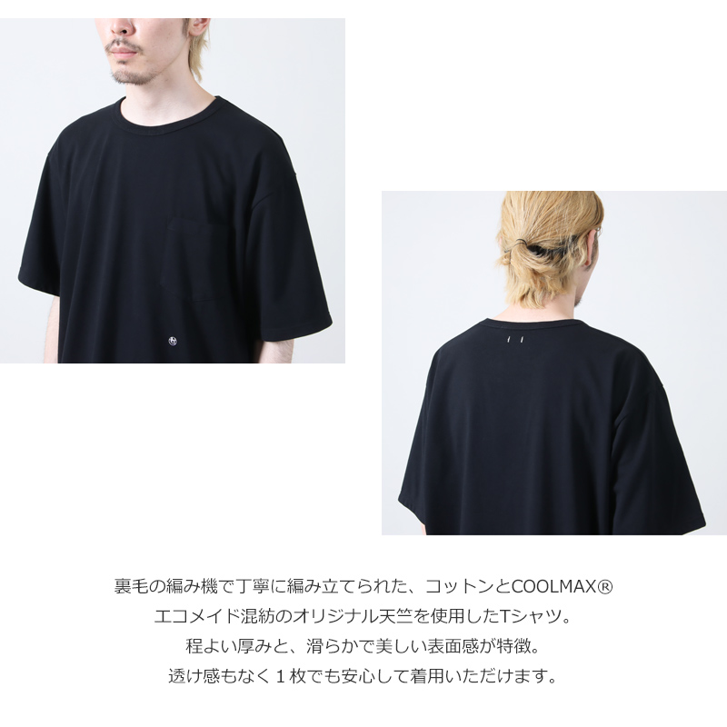nanamica(ʥʥߥ) COOLMAX Jersey Pocket Tee